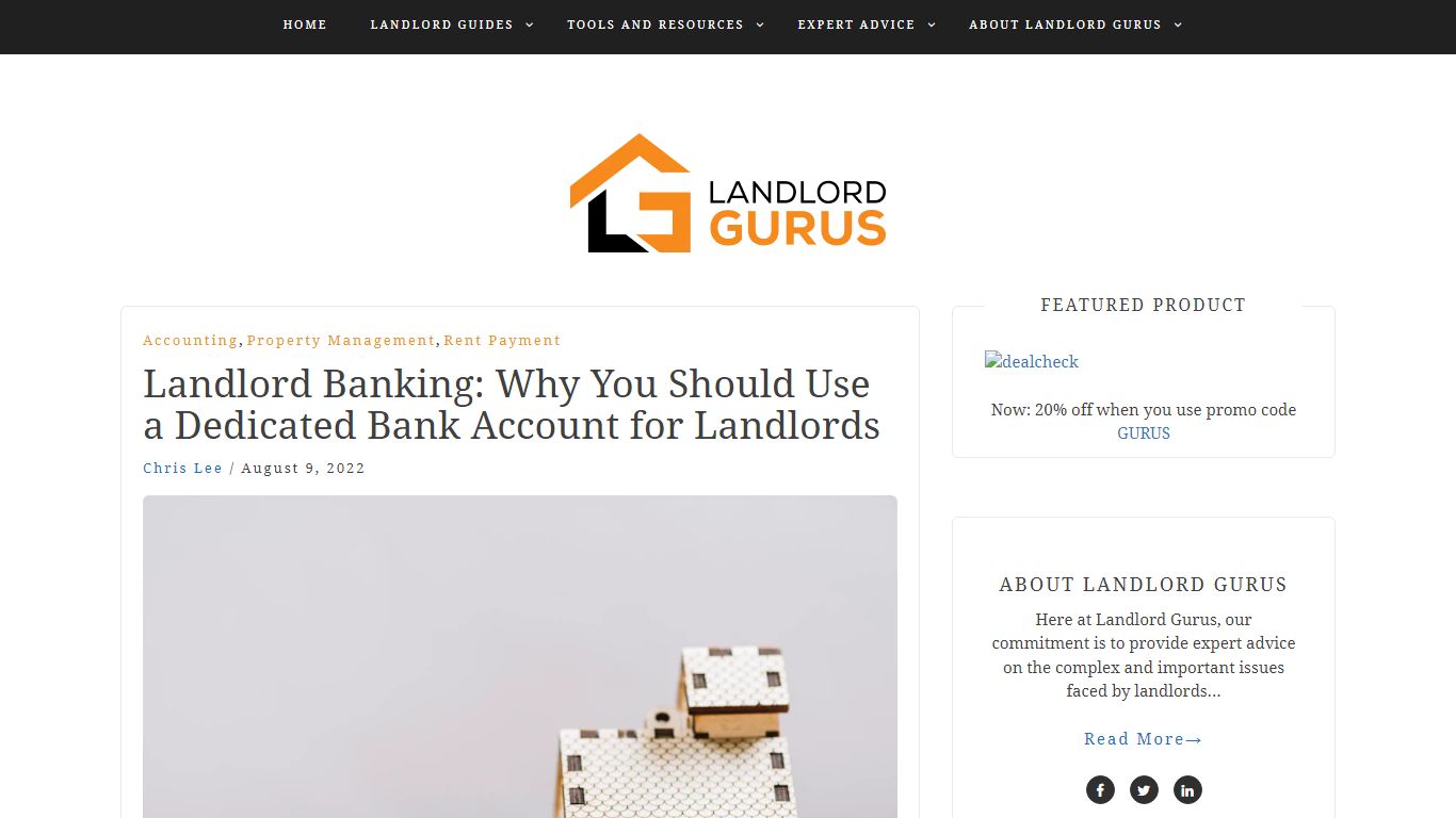 Landlord Banking: What is the Best Bank Account for Landlords?